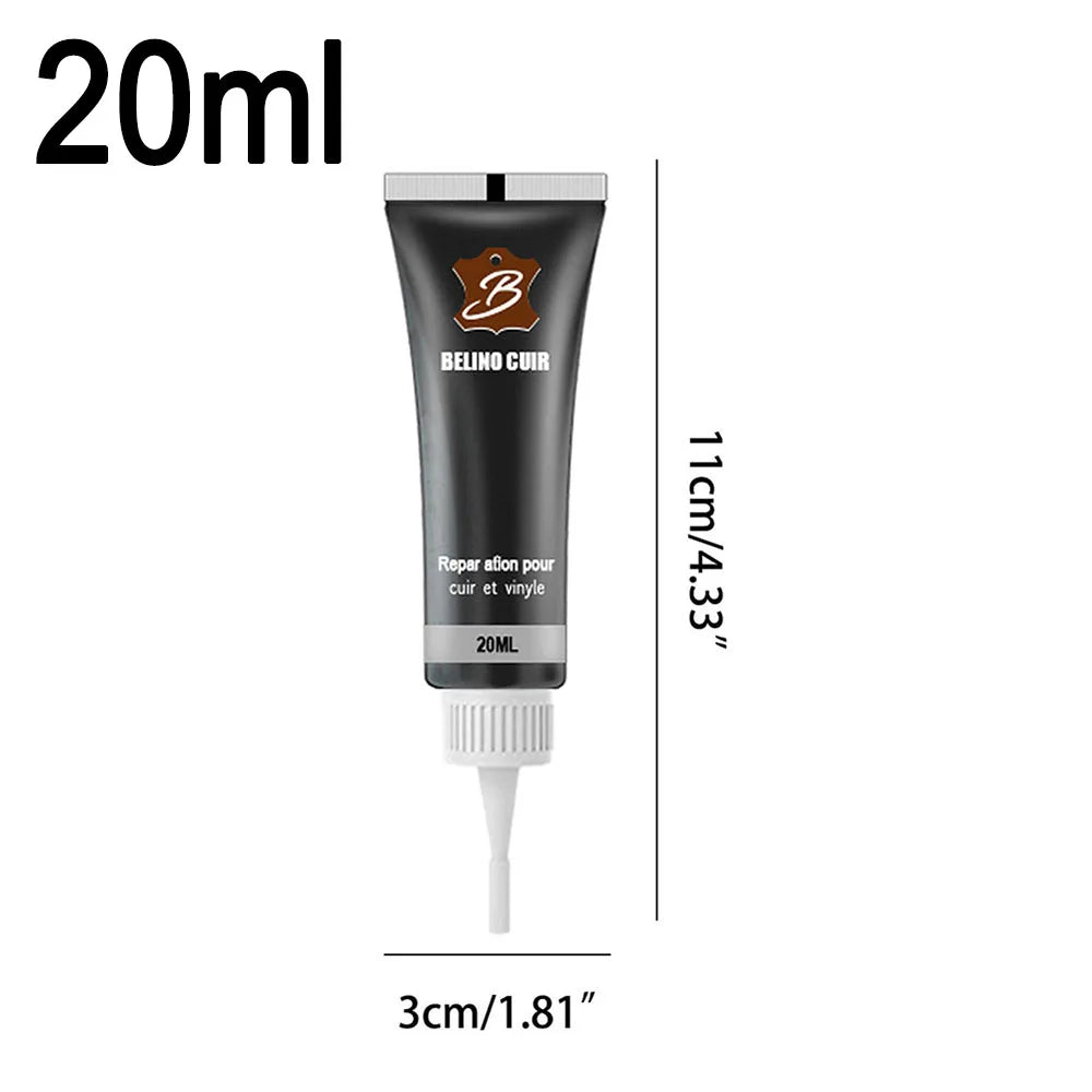 60/20ml Leather Repair Filling Paste Compound Leather Restoration Cream Auto Leather Car Repair Scratches Cracks Sofa Car Seat