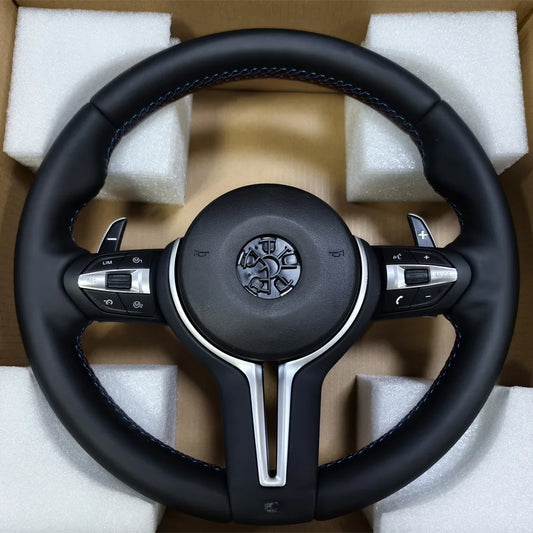 Interior Leather Replacement M Steering Wheel Suitable For BMW F20 F22 F23 F30 F33 F34 X1 F48 X5 F15 X3 F25 M3 F80 E90 E70 E84