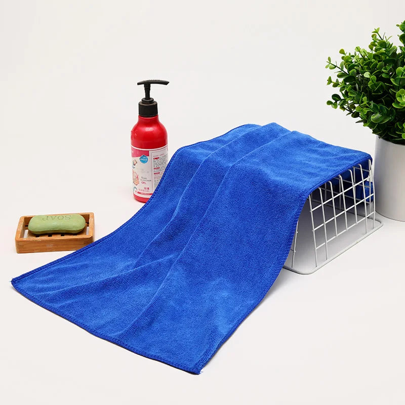 Microfiber Car Wash Cloth Thicken Automotive Cleaning Drying Towels Household Kitchen Absorbent Rags Car Clean Cloths Supplies