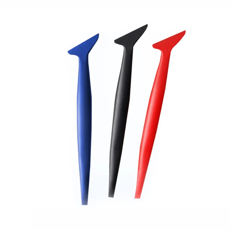 Car Micro Squeegee Curves Slot Tint Tool Set Car Stickers Wrap Vinyl Tools Auto Wrapping Film Installing Scraper Gasket Squeegee