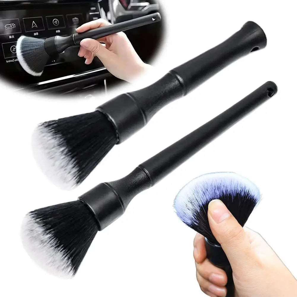 Ultra-Soft Detailing Brush Super Dense Auto Interior Detail Brush With Synthetic Bristles Car Dashboard Duster Brush