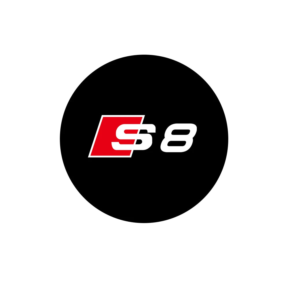 LED Car Door Logo Welcome Light Laser Projector Lamp For Audi Sline S3 S4 S5 S6 S7 RS Quattro Q7 Q5 Q3 A4 B8 8P A3 A6 C7 A5 A6L