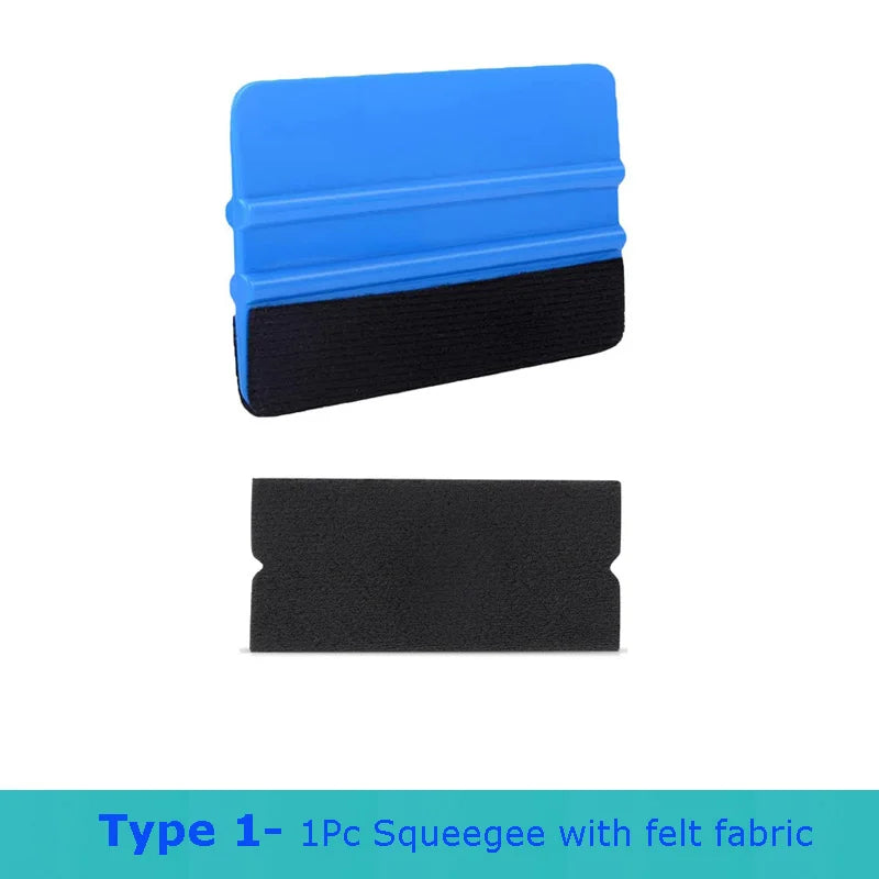 Car Wrapping Tools Kit Vinyl Scraper Cutter Film Squeegee Vinyl Spatulas Wrap Foil Tool Window Tinting Tools Car Accessories