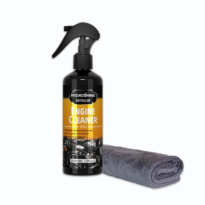 Hydroshine Engine Bay Cleaner Care Powerful Decontamination for Car Engine Compartment Cleaning Tool Heavy Oil Dust Clean Spray