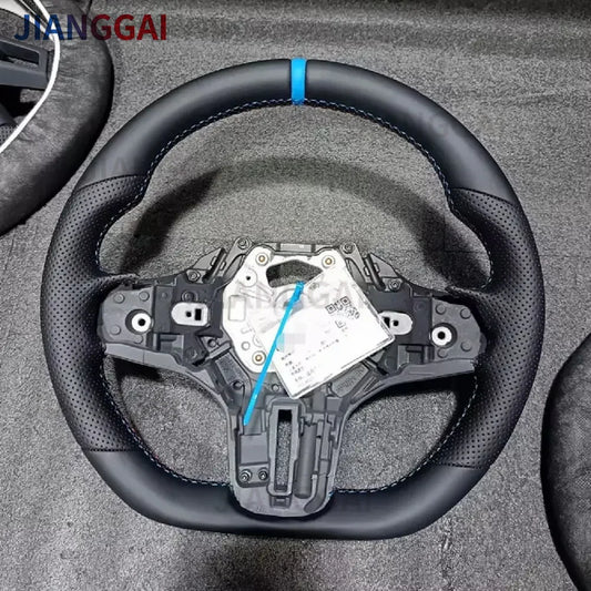 Full Leather Steering Wheel For BMW G20 G30 G31 G38 G32 G11 G12 G14 G15 G16 G29 G01 G02 G05 G06 G07 F90 F91 F92 F3