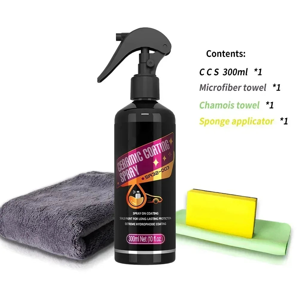 Ceramic Coating Spray Nano Ceramic Car Coating For Auto Paint Care Crystal Durable Protection Paintwork Shine Shield Gloss Seal