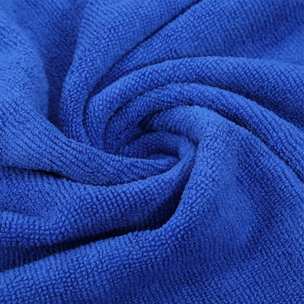 25-100PCS  Microfibre Cleaning Auto Soft Cloth Quick Dry Large Soft  25 x 25cm Car Wash Cloths Home Cleaning Micro Fiber Towels