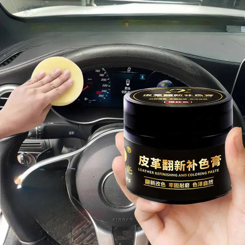 50ml Car Care Liquid Leather Repair Kit Auto Complementary Color Paste Car Seat Sofa Scratch Cracks Paint Care Cleaner 12 Colors