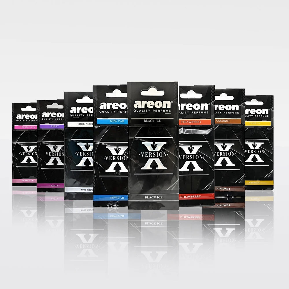 2-80PCS X Version Car Interior Hanging Air Freshener Natural Tea Perfume for Home Bathroom Decor