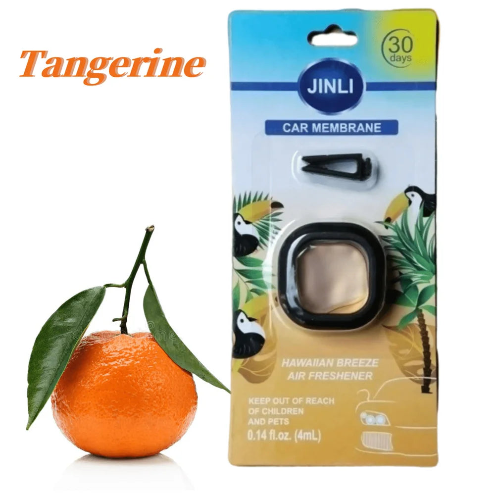 Long-Lasting Car Air Freshener Vent Clip Essential Oil Scented Odor Eliminator 0.14oz Alcohol-Free Fragrance for Fresh Car Smell