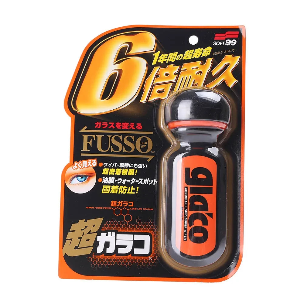 70ml JDM Soft99 Ultra Glaco Long last Car Windshield Glass Water Rain Glaco Repelente De água Brand New With Retail Packing