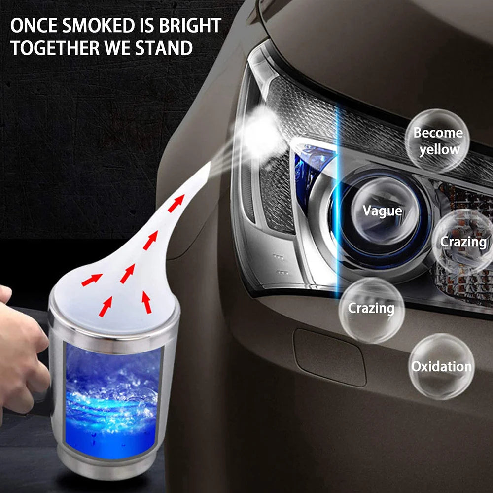 Car Headlight Polish restoration Kit headlight polishing cleaning Kit Anti-Scratch Hydrophobic Car Headlight Repair Polish
