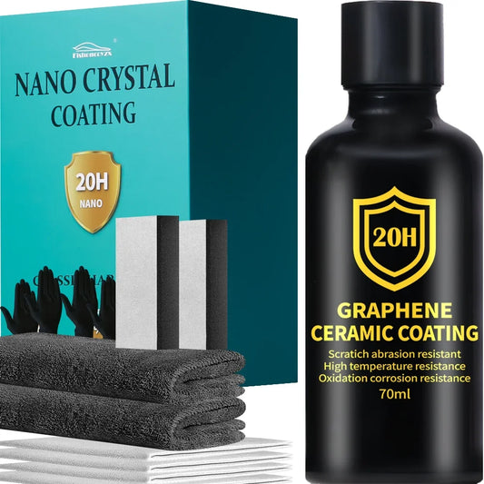Graphene Ceramic Coating 20H with Self Healing and UV Track Technology Car Detailing Professionals 10+ Years of Protection