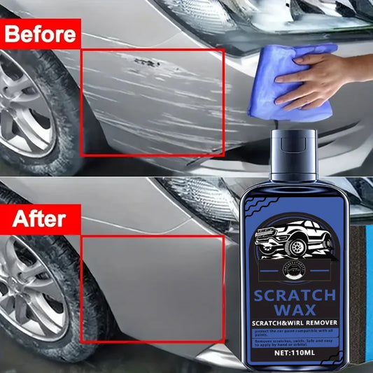 Car Scratch Repair Kit, Removes Scratches, Restores Paint, Protects Car Polishing Wax for Body Repair and Paint Care