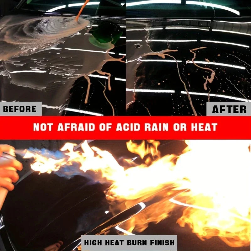 Black Car Wax Professional - Deep Gloss Polish, Scratch Swirl Remover & Long Lasting Protection