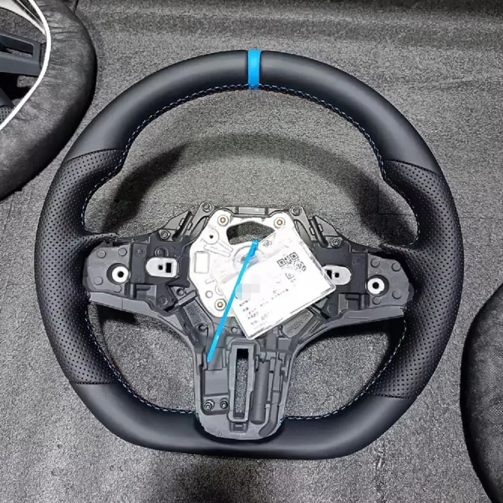 Full Leather Steering Wheel For BMW G20 G30 G31 G38 G32 G11 G12 G14 G15 G16 G29 G01 G02 G05 G06 G07 F90 F91 F92 F3