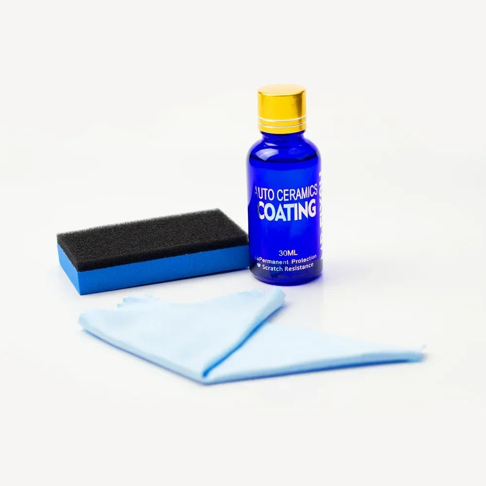 9H Car Hydrophobic Glass Coating Liquid Ceramic Coat Motocycle Paint Care Anti-scratch Auto Detailing Glasscoat Car Care Polish