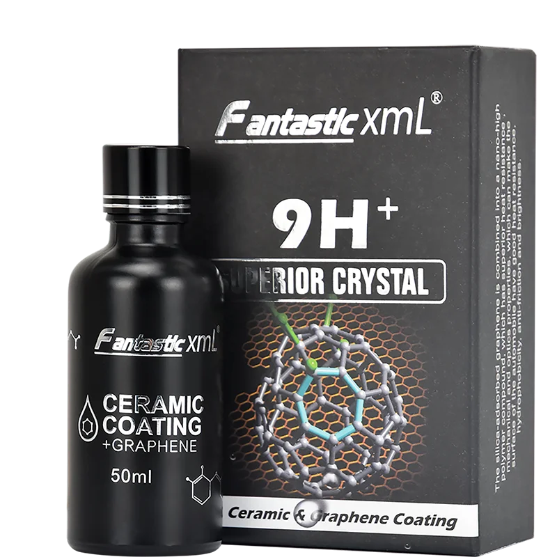 Fantastic XML 9H+ Ceramic Coating 50ml High Gloss Hydrophobicity Anti Scratch Nano Coating Car Care Protection