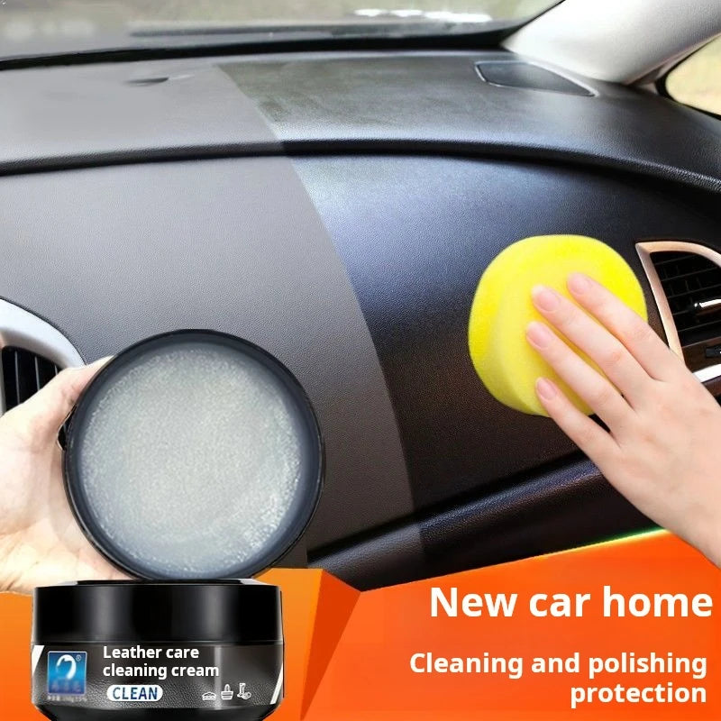 Car leather seat maintenance cream, interior refurbishing leather care oil, shoe colorless universal multi-functional cleaning c