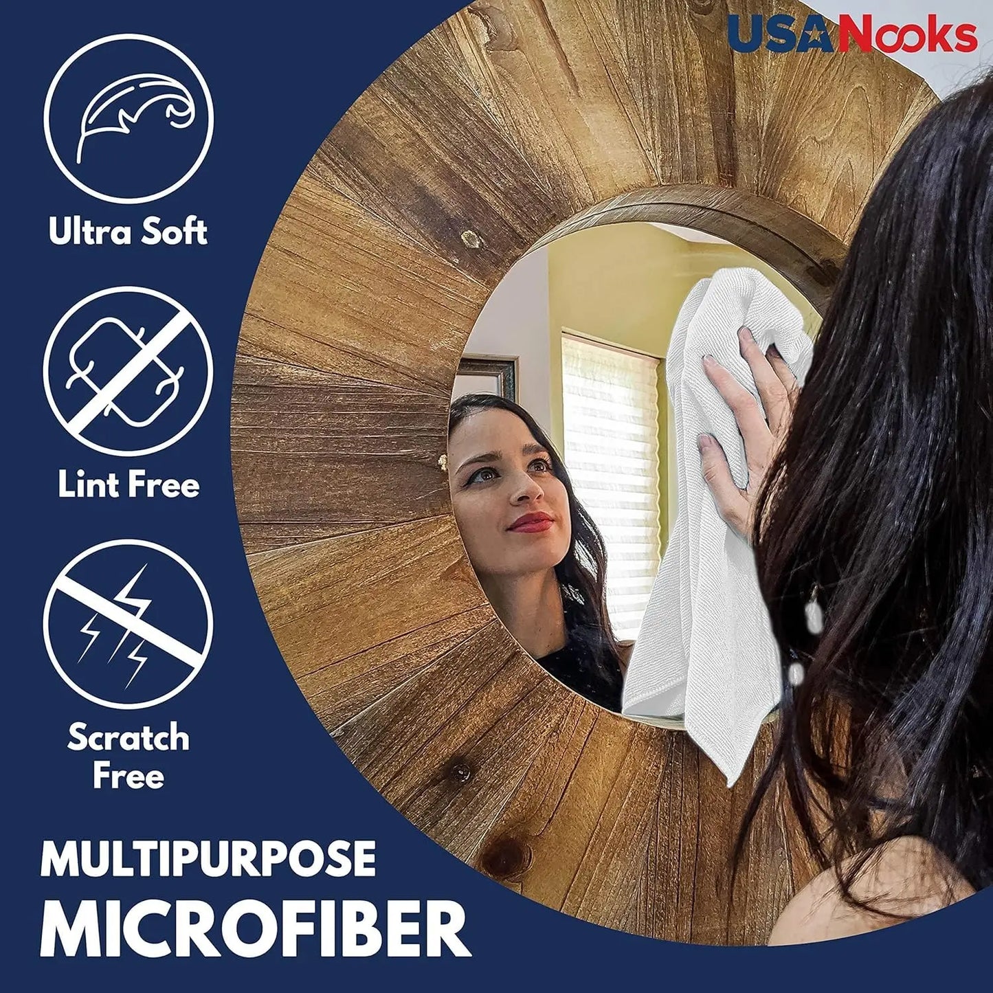 Microfiber Car Wash Cloth Thicken Automotive Cleaning Drying Towels Household Kitchen Absorbent Rags Car Clean Cloths Supplies