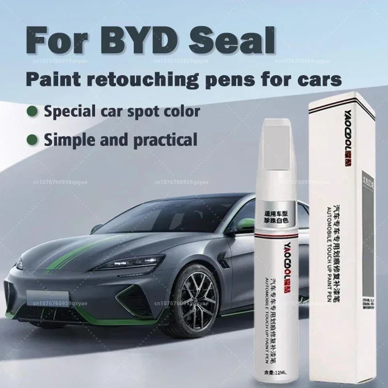 For BYD Seal Series Special Paint Pen Car Color Paint Repair Set Clear Paint Black Scratch Removal Repair Set