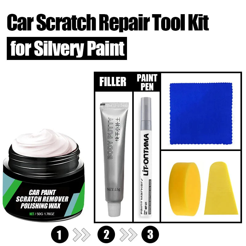 Upgraded Car Scratch Remover Kit Car Scratch Repair Paste Polishing Automotive Swirl Remover Anti Scratch Polish Wax