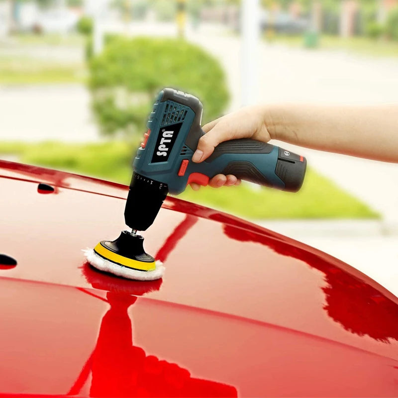 5/8Pcs 7/6/5 Inch Polishing Kit Polishing Pad Car Waxing Sponge Disk Wool Wheel for Auto Body Beauty Polisher Washing Car Gadget