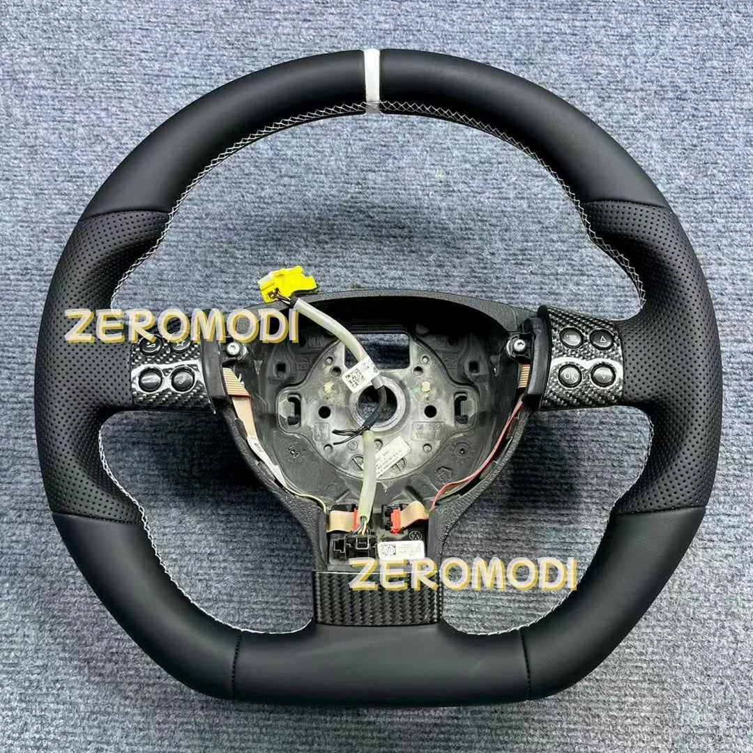 Custom Replacement Real Carbon Fiber Steering Wheel for VW Volkswagen Golf 5 Jetta Mk5 GTI R32 EOS Passat B6 Bora