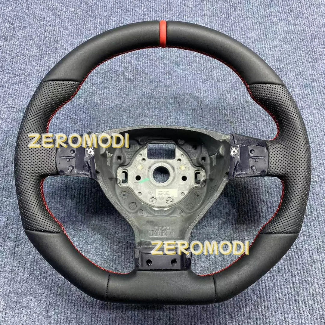 Custom Replacement Real Carbon Fiber Steering Wheel for VW Volkswagen Golf 5 Jetta Mk5 GTI R32 EOS Passat B6 Bora