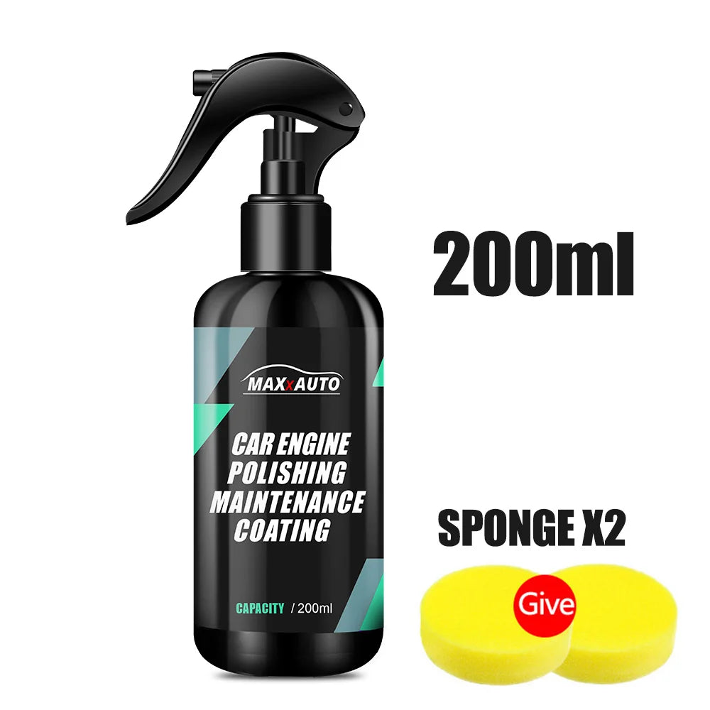 Car Engine Bay Cleaner Restorer Powerful Decontamination Cleaning Product For Engine Compartment Car Cleaning Polishing Product