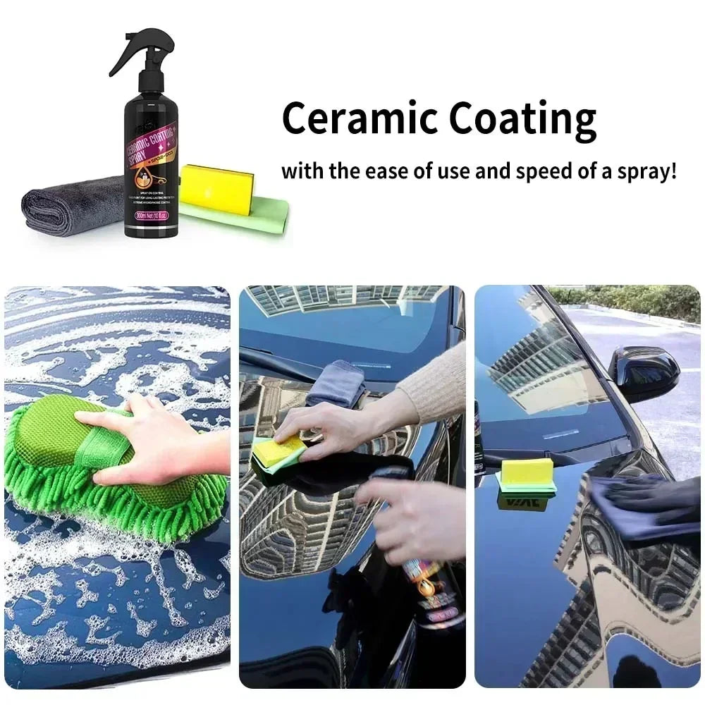 Ceramic Coating Spray Nano Ceramic Car Coating For Auto Paint Care Crystal Durable Protection Paintwork Shine Shield Gloss Seal