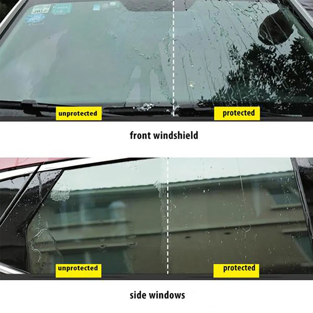 H4Cacle Water Repellent Spray Anti Rain Coating for Car Glass Hydrophobic Anti-rain Liquid Prevention of SewageRadiation Hazards