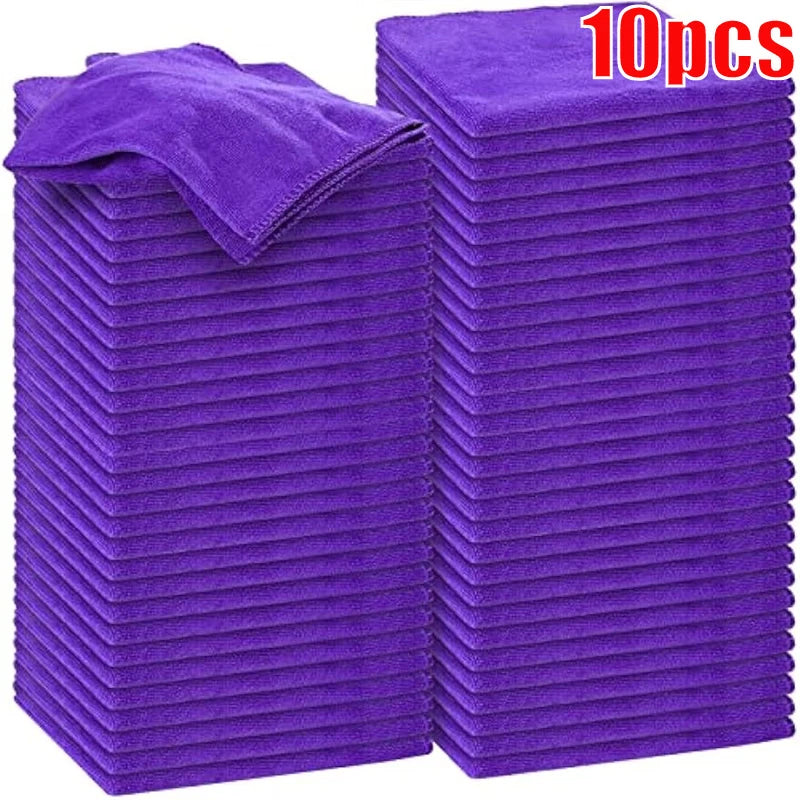 1/10Pcs 300GSM Ultra Absorbent Car Towels Drying Reusable Car Microfiber Cleaning Cloth Auto Home Washing Polishing Detailing