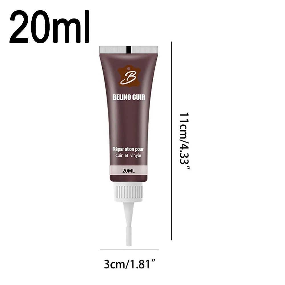 60/20ml Leather Repair Filling Paste Compound Leather Restoration Cream Auto Leather Car Repair Scratches Cracks Sofa Car Seat
