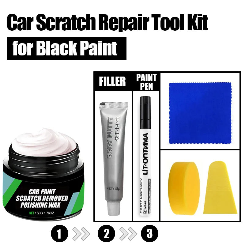 Upgraded Car Scratch Remover Kit Car Scratch Repair Paste Polishing Automotive Swirl Remover Anti Scratch Polish Wax