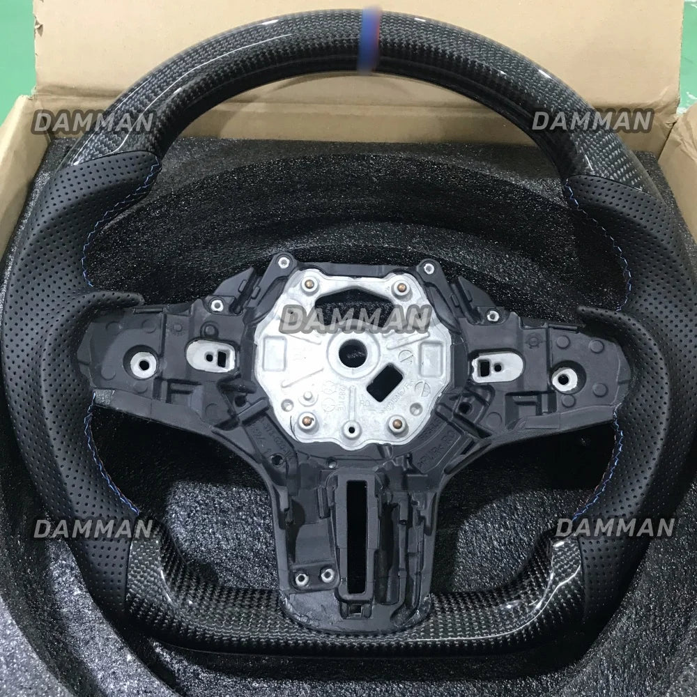 Premium Real Carbon Fiber Steering Wheel for BMW G20 G21 G22 G28 G80 F40 F44 F82 F83 F87 M2 M3 M4 G20 Steering Wheel Accessories