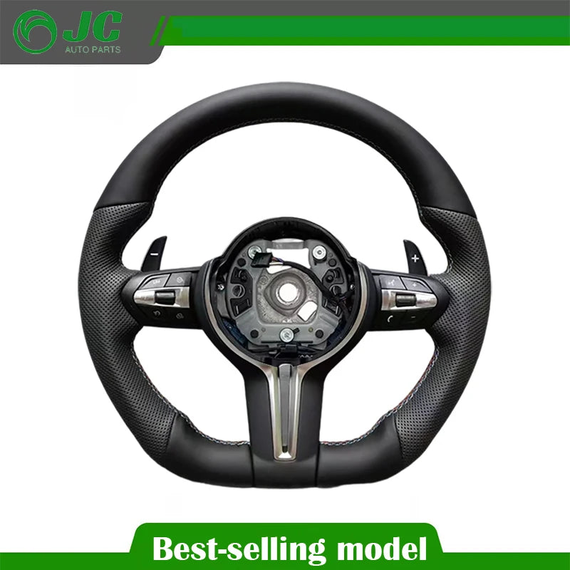M Sport Steering Wheel For BMW M5 F10 F11 F06 F07 F12 F13 F01 E70 E87 E81 E90 E91 E92 M3 F30 F15 F16 F20 F21 F25 F26