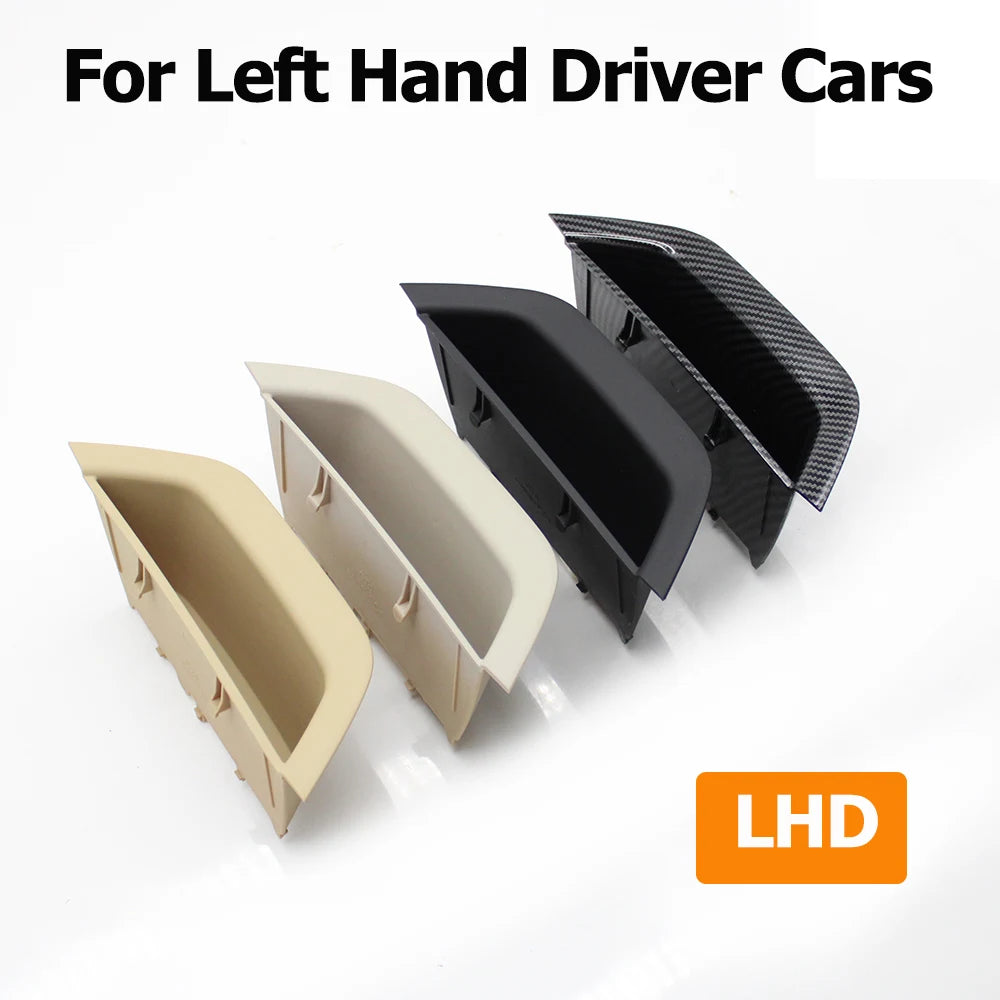 LHD RHD Interior Driver Door Pull Handle Armrest Panel Storage Box Cover For BMW X3 X4 F25 F26 2011 2012 2013 2014 2015 2016