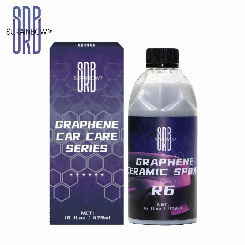 Graphene Ceramic Spray Coating- Sprayable Graphene Ceramic Coating for Cars | Adds Extreme Gloss,Depth,Shine & Protection,473 ML
