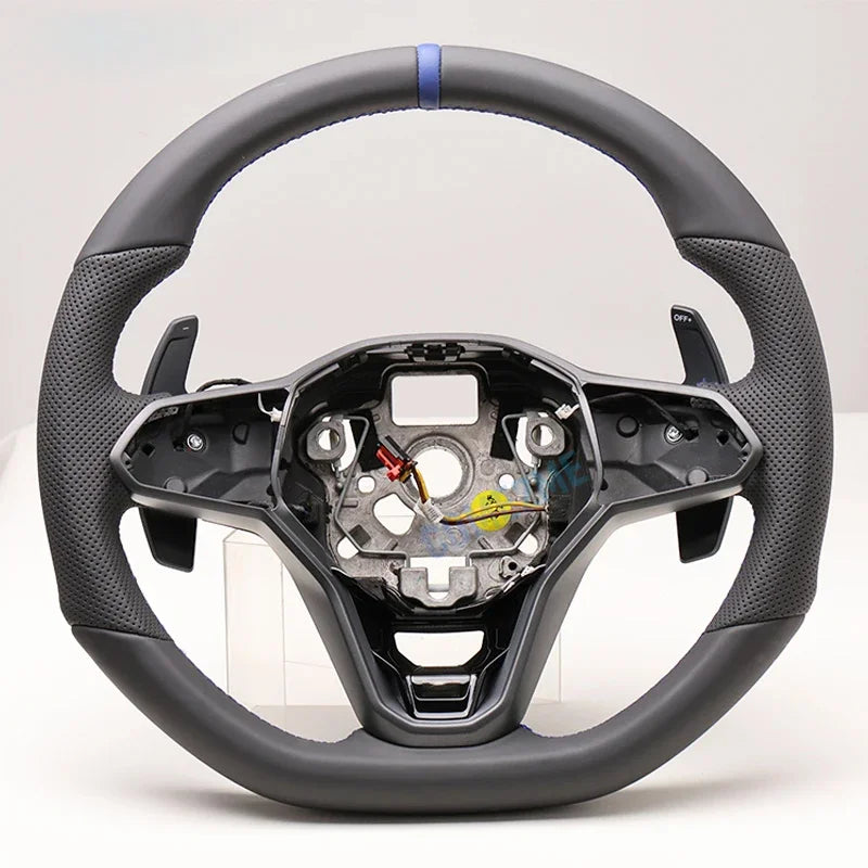 Suitable for Golf 8 MK8 LCD steering wheel, with heating and shift paddles, supporting ACC adaptive cruise control