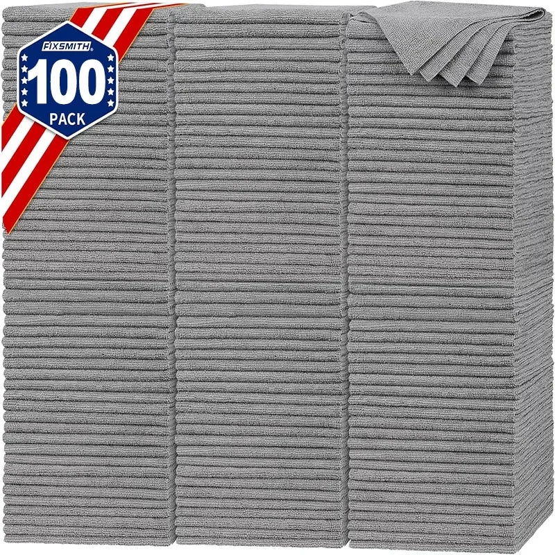 Reusable Thicken Microfiber Cleaning Cloths Lint Free Microfiber Cleaning Towel Cloths Cleaning Towels Absorbent for Car Window