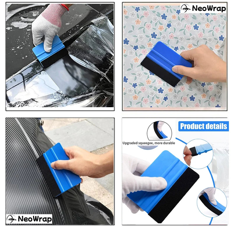 Car Wrapping Tools Kit Vinyl Scraper Cutter Film Squeegee Vinyl Spatulas Wrap Foil Tool Window Tinting Tools Car Accessories