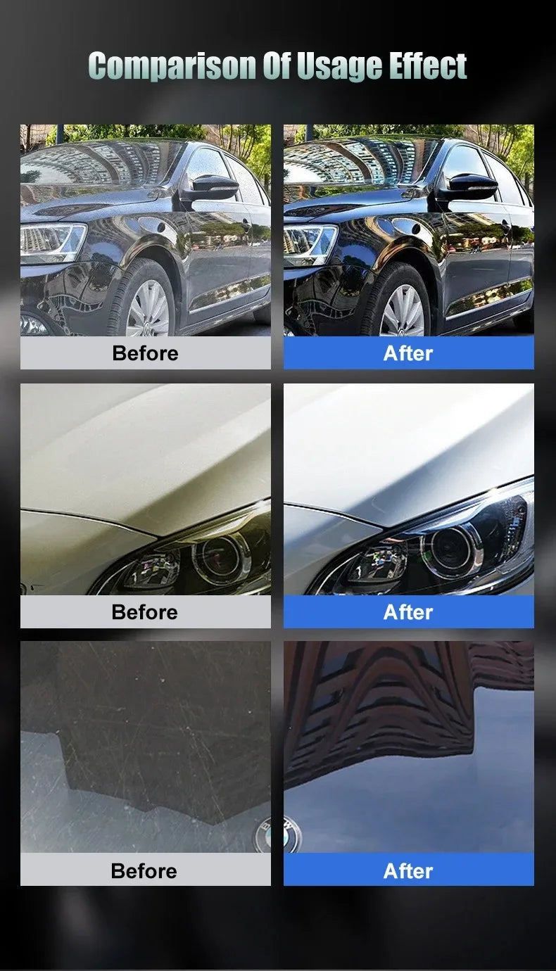 Ceramic Car Paint Spray High Protection Quick Coating Spray Waterproof Quick Car Coating Spray Paint Scratches Repair Agent