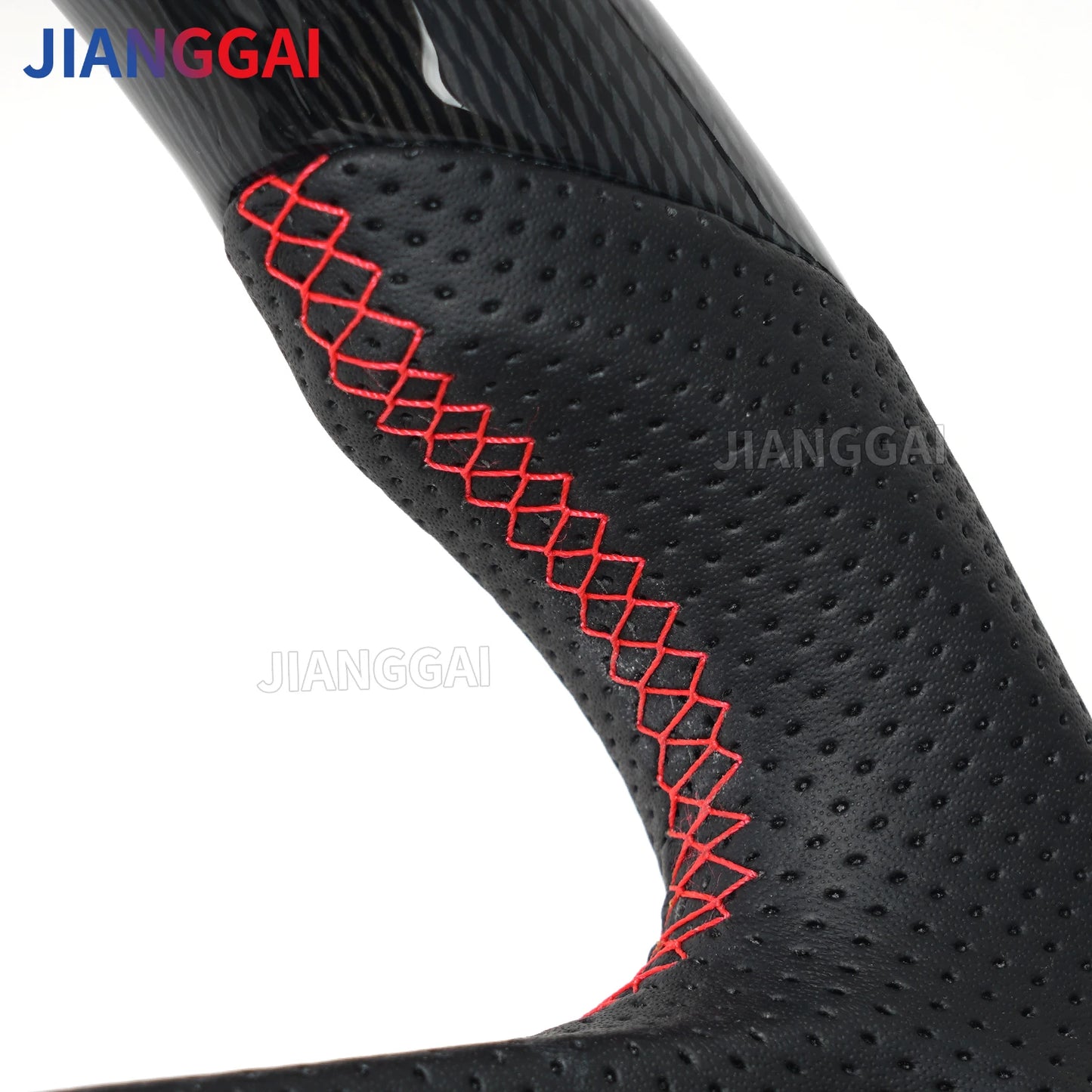 Hydro-Dip Carbon Fiber Steering Wheel For Volkswagen Golf 6 GTI MK6 GTD R 2009-2013 Polo GTI Tiguan Passat R-Line Steering Wheel