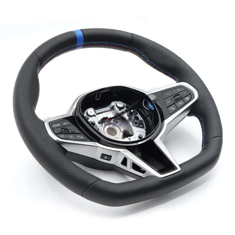 Car Nappa Leather CS Steering Wheel for BMW G01 G02 G05 G20 G21 G26 G30 G31 G32 G82 G42 G80 G87 X1 X3 X4 M2 M3 Car Accessories