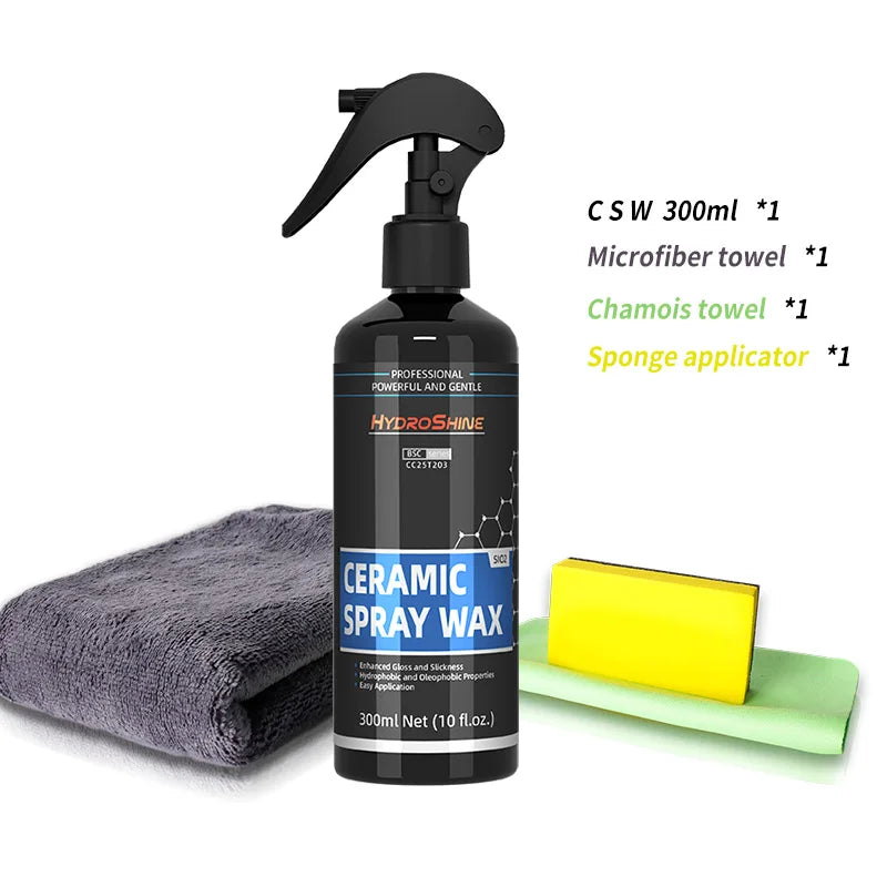 Hydroshine Ceramic Spray Wax Nano Ceramic Car Coating Carnauba Auto Paint Care Crystal Durable Protect Paintwork Gloss Seal