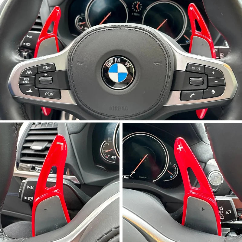 For BMW 1/2/3/5/6/7 Series GC GT Touring F40 F44 F90 G01 G02 G20 G21 G30 G31 G32 G11 G12 XDRIVE Steering Wheel Paddle Shift DSG