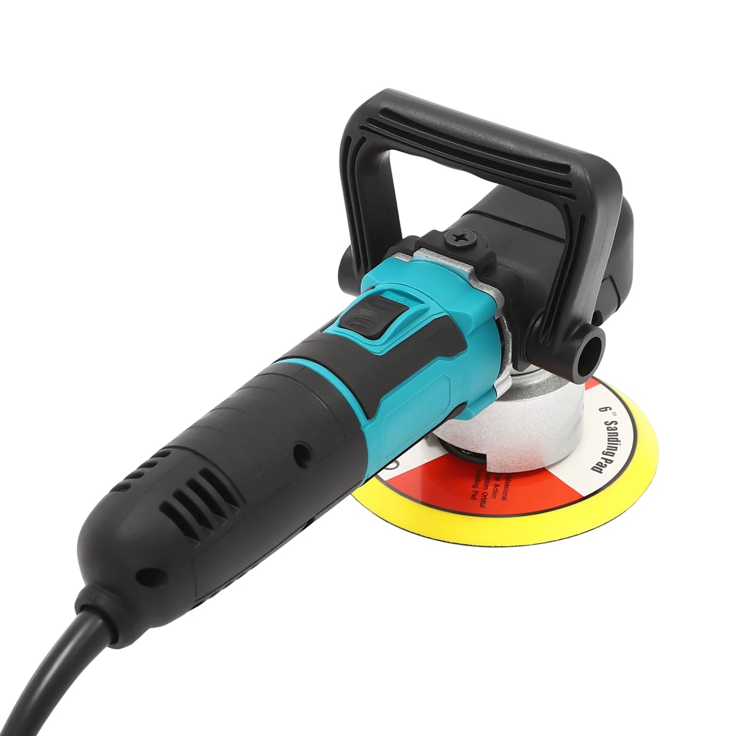 Electric Polisher Eccentric Polishing Machine 2000-4500RPM for Waxing and Polishing Cars, Headlights and Furniture