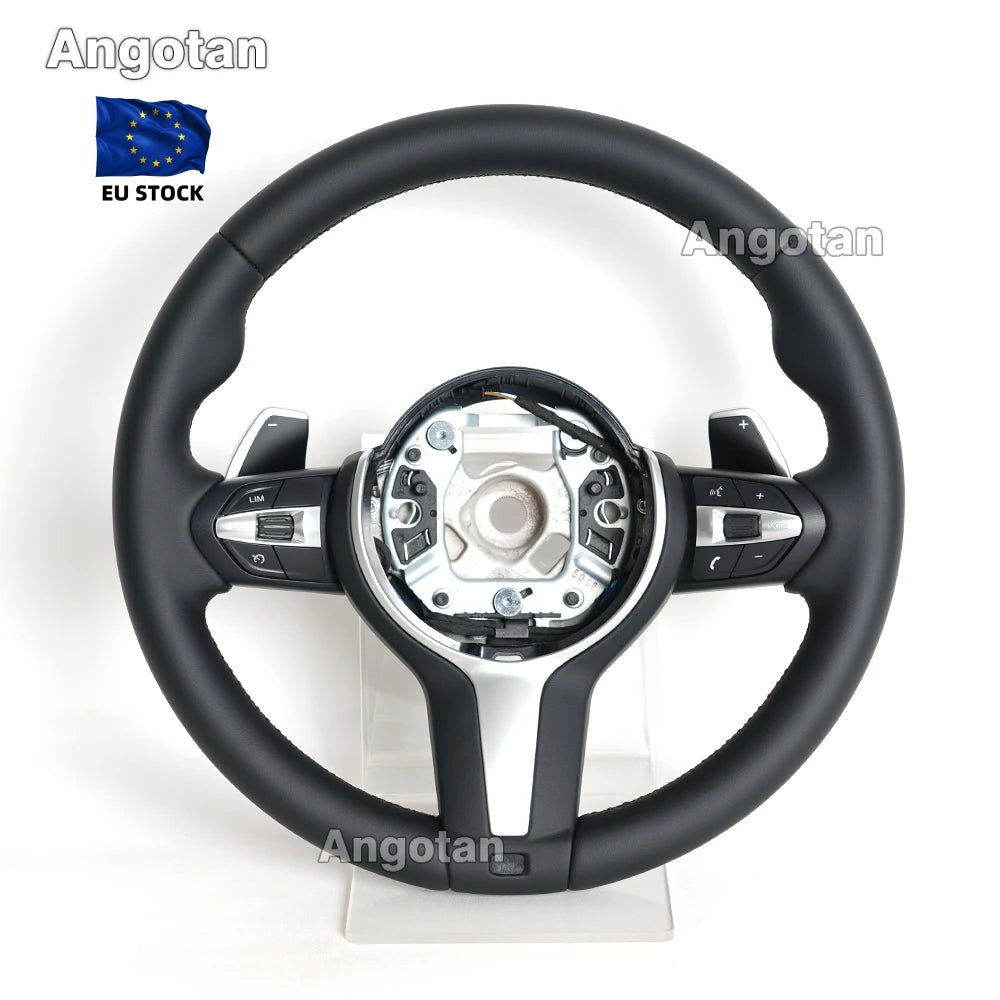 Full Smooth Leather M Sport Steering Wheel for Bmw F30 M3 M5 F10 F36 F20 F11 F15 F31 F16 F32 F25 F12 F22 F87 F80 F02 M8 F07 F90